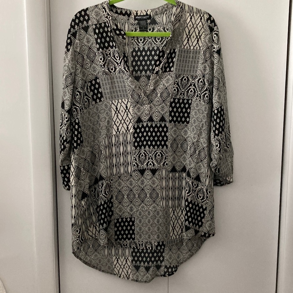 About a girl blouse